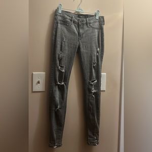 Hollister gray skinny jeans 1S